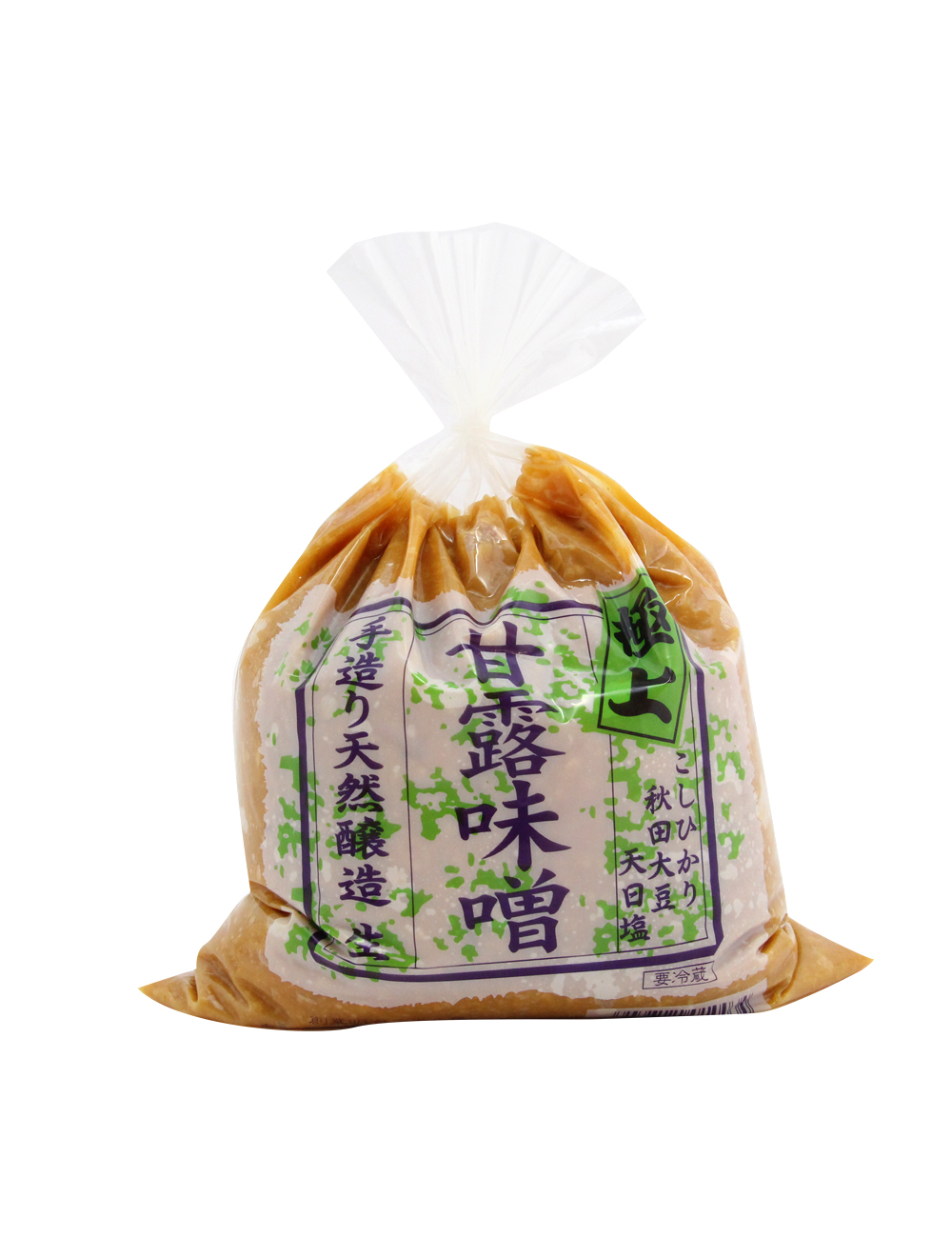 極上 甘露味噌 手作り天然醸造 こしひかり・秋田大豆使用